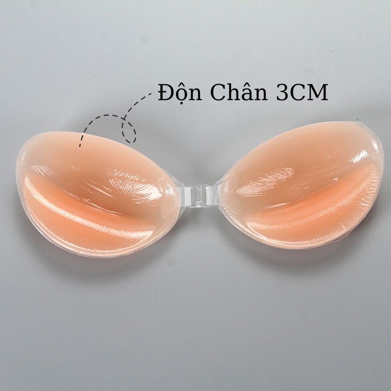 Hộp Áo Dán Ngực silicon Cài Trước Tạo Khe Cực Sexy