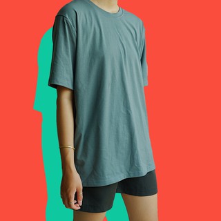 Áo Thun Trơn Form Rộng (Màu Nâu Cát)