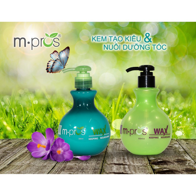 Kem Tạo Kiểu Nuôi Dưỡng Tóc M. Pros Wax Lavo 300ml