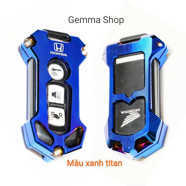 [FREESHIP] Ốp Chìa Khoá CNC Smart Key Loại 3 Nút Cho Xe Honda SH, SH mode, PCX - Giá 1 Chiếc