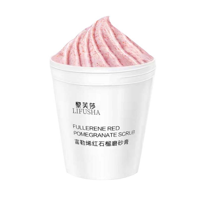 Sữa tắm / kem tẩy tế bào chết toàn thân ZHENAIDUO Ttb077 chiết xuất lựu đỏ