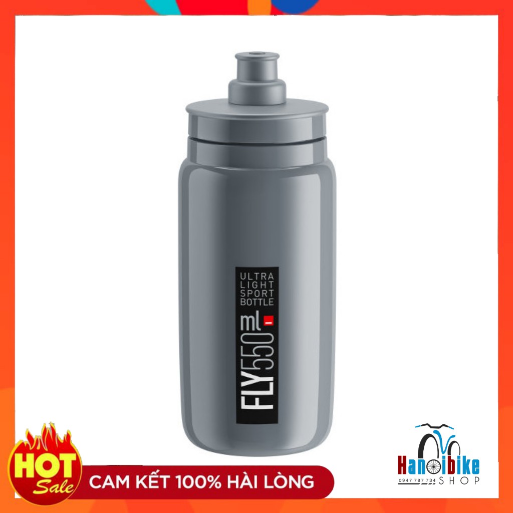 Bình nước thể thao gắn xe đạp Elite 550ml 2021