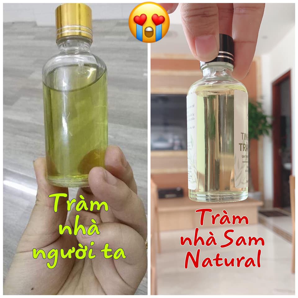 Tinh dầu tràm Huế nguyên chất Sam Natural
