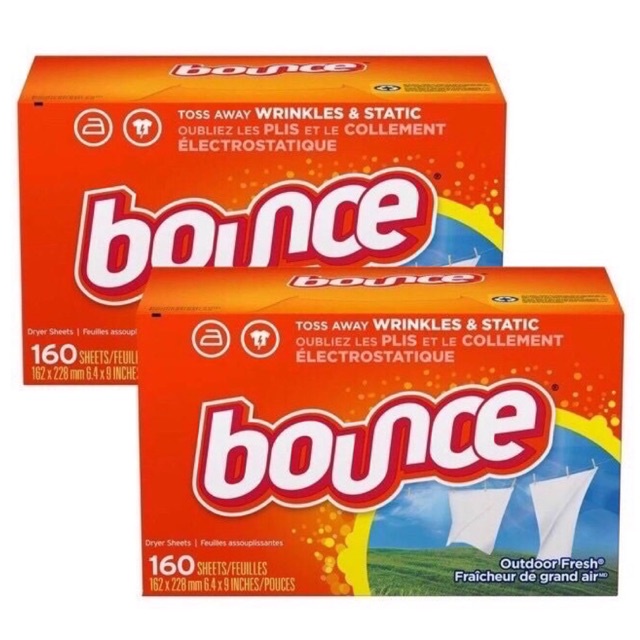 Giấy thơm quần áo BOUNCE hàng Mỹ (tách lẻ)