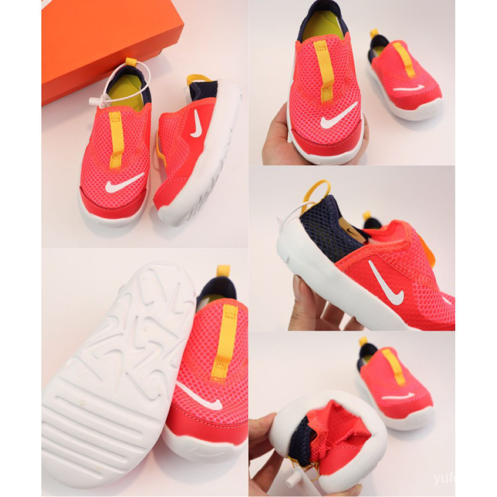 * Sẵn sàng * Nike SWOOSH một chân mùa hè giày trẻ em Giày trẻ em kVue "": ^