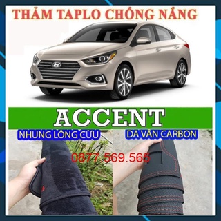 ┇thảm che taplo huyndai accent 2021-2018-2015-2010 xe hơi cao cấp bảo hành 24 tháng
