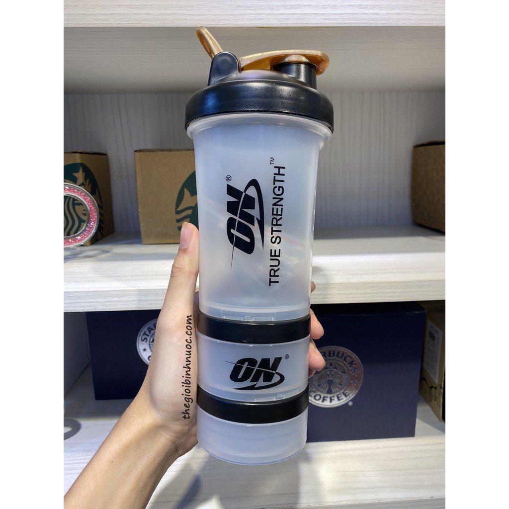 Giá sỉ bình lắc sharker chế sữa Blender Bottle 700ml tập gym