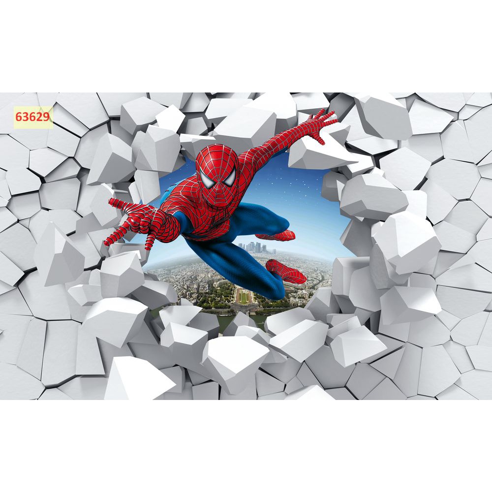 Tranh Dán Tường Phòng Trẻ Em Hoạt Hình Hiện Đại 3D đa dạng mẫu mã,  kích thước