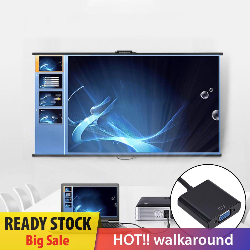 Bộ Chuyển Đổi Hdmi Sang Vga + Cáp Âm Thanh + Nguồn