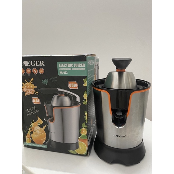 Máy vắt cam, ép cam HAEGER HG-622 bằng inox cao cấp