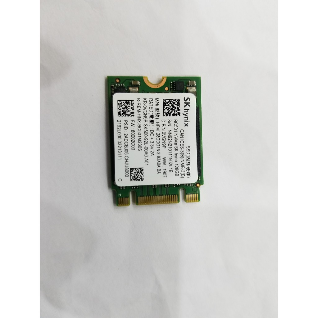 Ổ cứng M.2 128GB PCIe NVMe Class 35 Solid State Drive