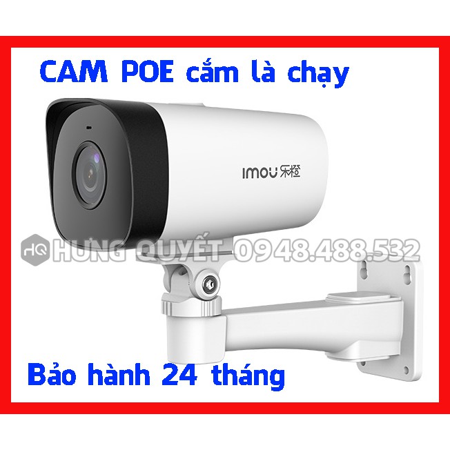 Camera POE Dahua Imou K5XA -Full HD 1080 H265 - Cắm dây là chạy