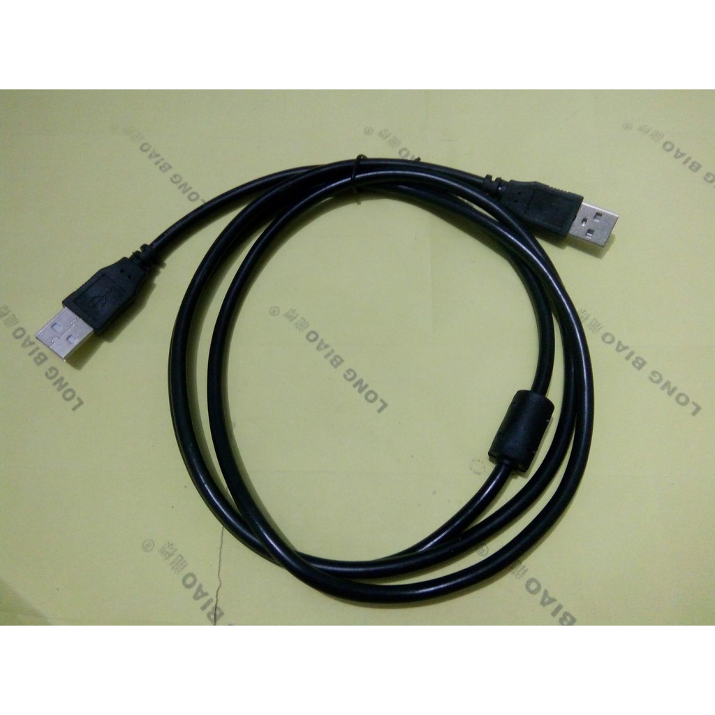 Dây cáp USB 2 đầu đực đen 3m( hai đầu dương)