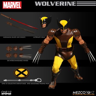 Mô hình Wolverine Chính hãng Mezco One:12 Collective Marvel