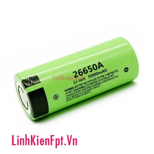 Pin panasonic 26650 3.7v 5000mah