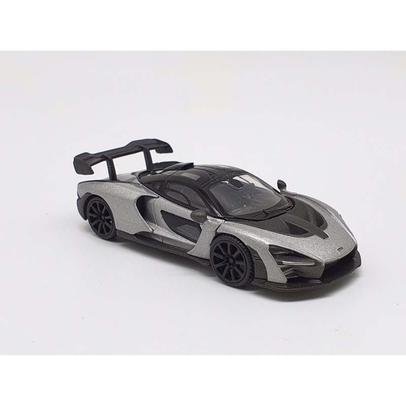 Xe Mô Hình McLaren Senna LHD 1:64 MiniGT ( Trắng )