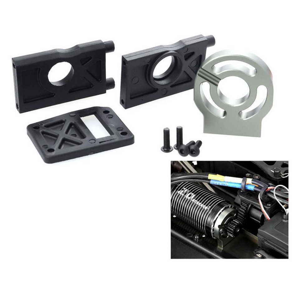 Gá chuyển Nitro qua điện cho xe 1/8 (trọn bộ dùng được cho motor series từ 36xx-40xx)