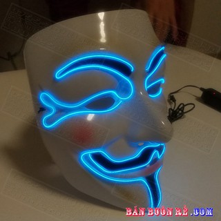 [XẢ KHO 3 NGÀY]  Mặt Nạ Hacker Phát Sáng Đèn Led DJ