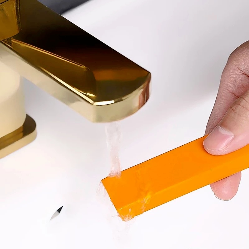 1 Miếng Chà Rửa Kính Bằng Cao Su Chống Mòn Có Thể Tái Sử Dụng Cho Nhà Bếp/Phòng Tắm