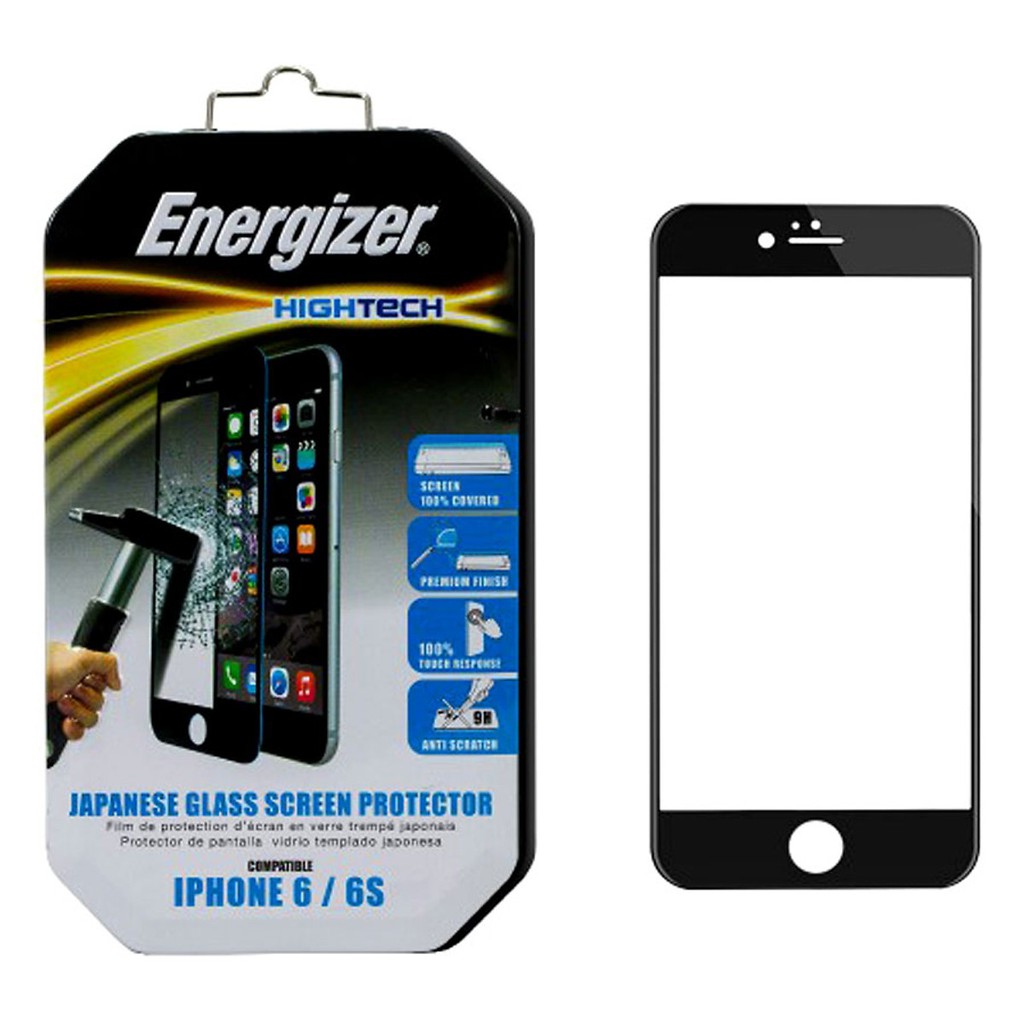 Bộ miếng dán màn hình Energizer HT IP6 - ENHTTGPRIP6