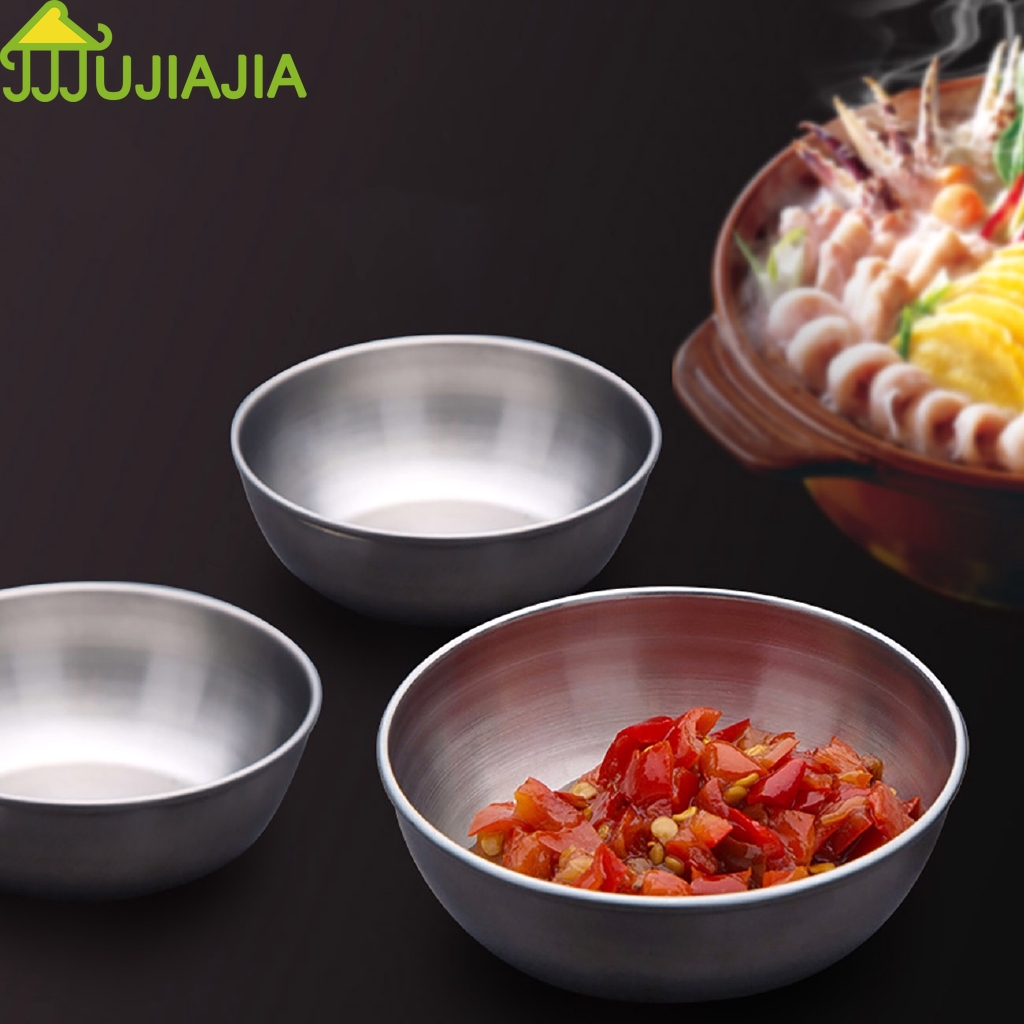 Bát Nhỏ Jujiajia Dùng Đựng Nước Tương Chất Liệu Thép Không Gỉ Thích Hợp Cho Nhà Bếp