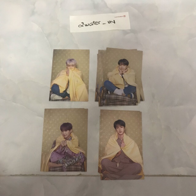 OFFICIAL POSTCARD BTS PERSONA