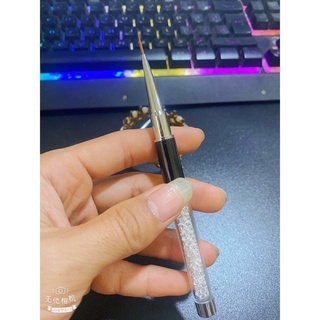 Cọ nét cán đá râu to