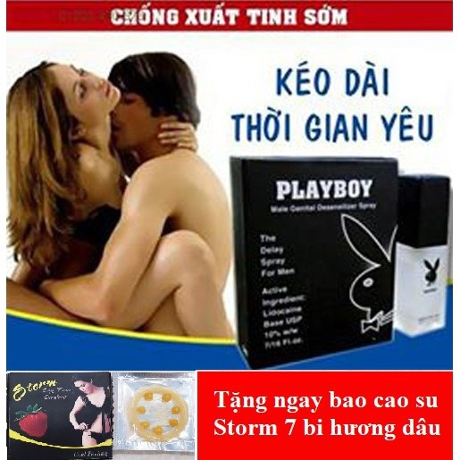 xịt Playboy lâu ra chống xuất tinh sớm kéo dài thời gian