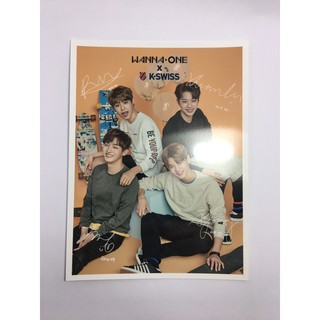 KSWISS POSTCARD WANNA ONE