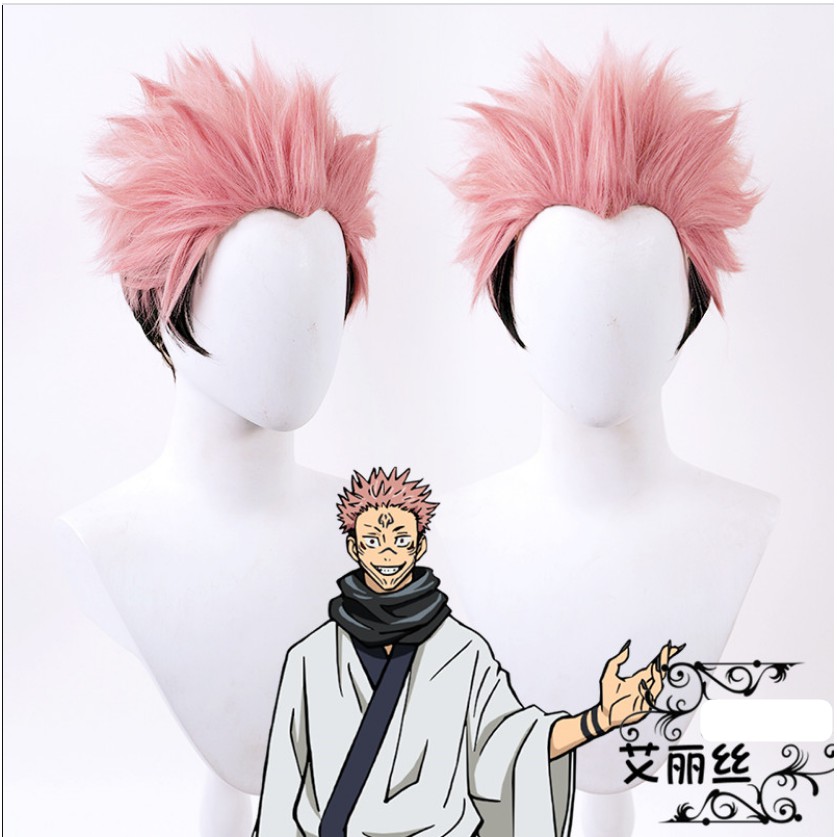 [Order/ko có sẵn] wig /tóc giả cosplay Yuji Itadori Sukuna Jujutsu Kaisen - chú thuật hồi chiến