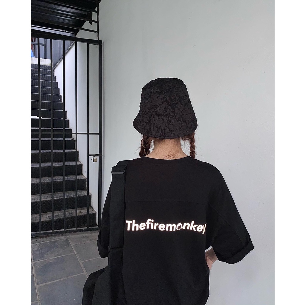 T-shirt thefiremonkey cotton ss22 phản quang