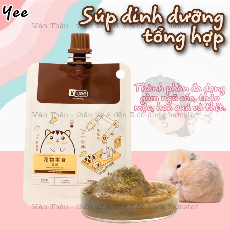 Súp dinh dưỡng tổng hợp Yee dành cho Hamster