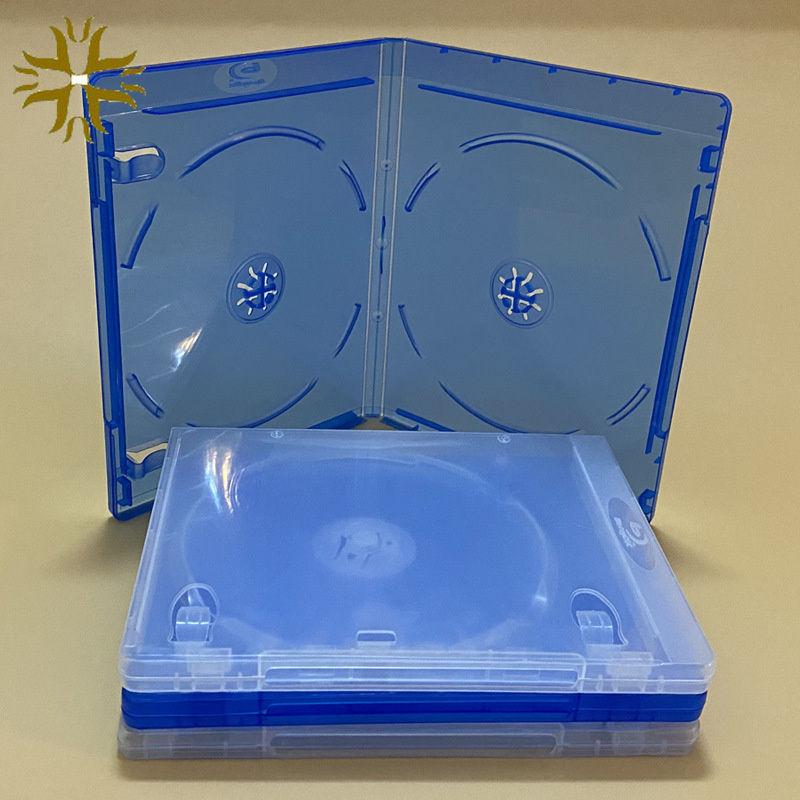 Hộp nhựa đựng đĩa Cd Dvd màu xanh trong suốt