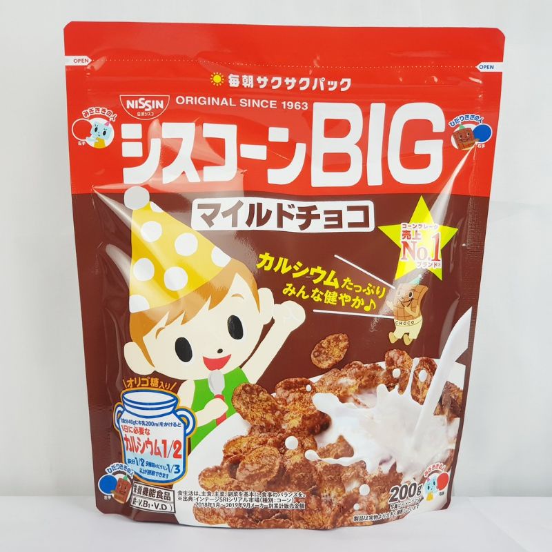Ngũ cốc ăn sáng cho bé, Ngũ cốc dinh dưỡng NISSIN nhập khẩu từ Nhật cho bé ăn dặm từ 9 tháng tuổi-Shop Mẹ Khoai