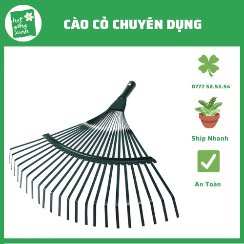 Đầu Cào Cỏ Làm Vườn Lưỡi Thép 22 Răng