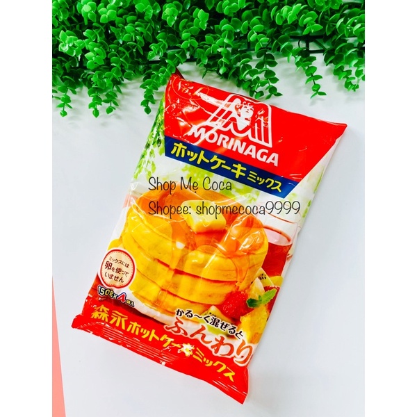 Bột làm bánh pancake Morinaga 600g DATE 8/2023