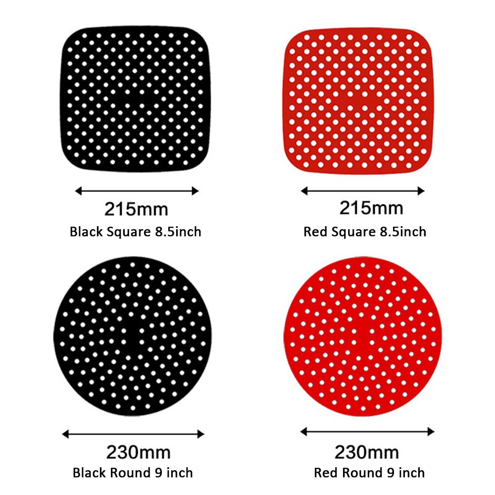 Thảm Lót Nồi Hấp Bằng Silicone Không Dính Nhiều Màu Sắc Hình Vuông Tiện Lợi Dành Cho Nhà Bếp