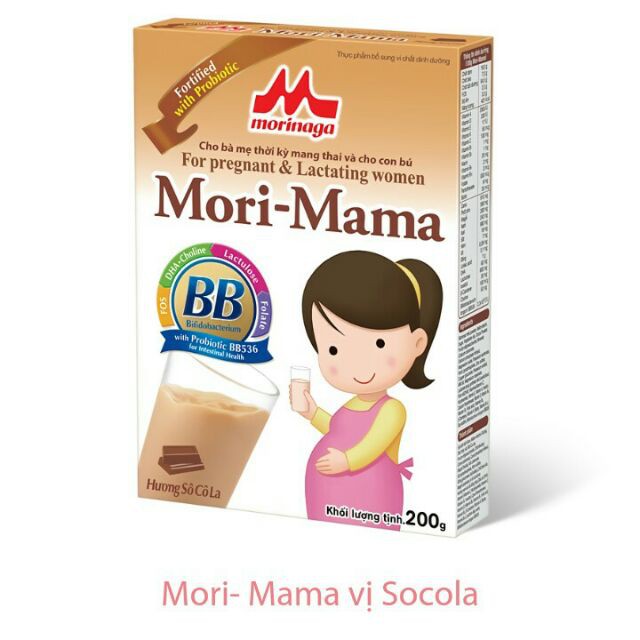 [Mua 2 tặng 1]Sữa bầu Mori - MaMa 200g ( Sữa bầu Morinaga)