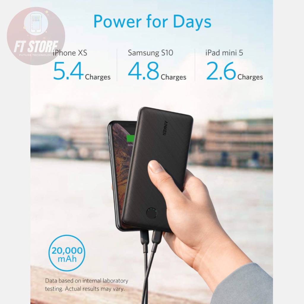 [GIAO HỎA TỐC] Pin Sạc Dự Phòng ANKER PowerCore Metro Essential 20.000 PD-A1281 sạc nhanh PD cho IP/IPAD/Airpods/Android