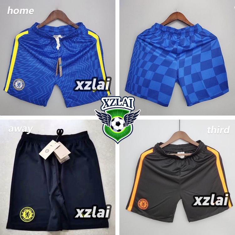 Quần Đùi Thể Thao Bóng Đá Sân Nhà Đội chelsea 2021 2022 s-xxl UthG