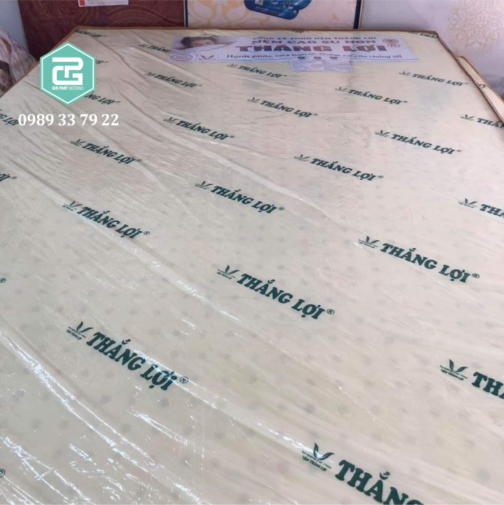 Nệm cao su non Thắng Lợi đủ size từ 1m-2.2m bảo hành 15 năm