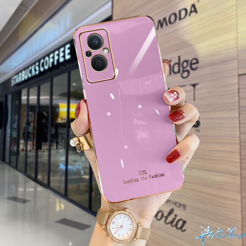 Ốp Điện Thoại Silicon Mềm Kết Cấu Sang Trọng Bảo Vệ Cho OPPO Reno 7Z 2022