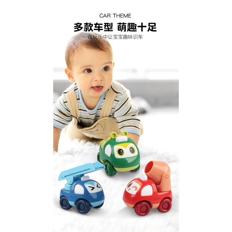 logo xếp hình logo xếp hình Set Đồ Chơi Xe Hơi Hoạt Hình Dễ Thương Cho Bé 0-3 Tuổi