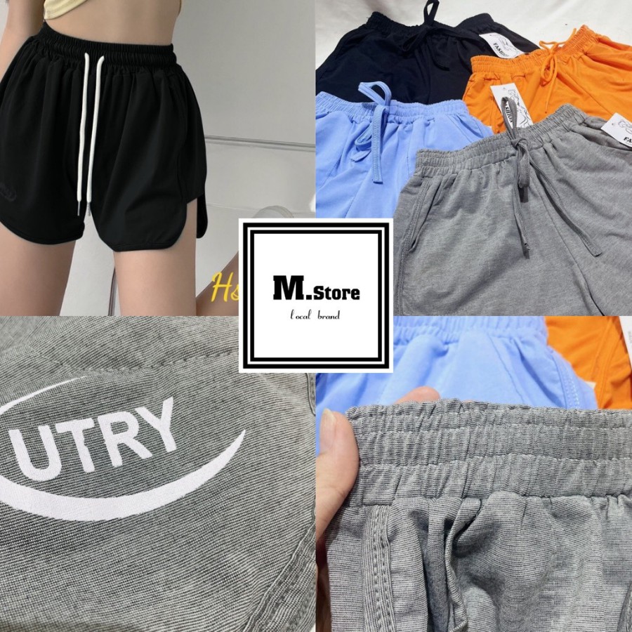 Quần Đùi, sooc Utry Thể Thao, Ca tính, Phong Cách Unisex Nam Nữ Hot Trend  Có Ảnh Thật + Video M.Store
