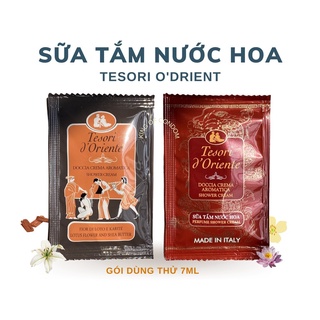 Tesori d’Oriente - Gói sữa tắm nước hoa Tesori d’Oriente 7ml