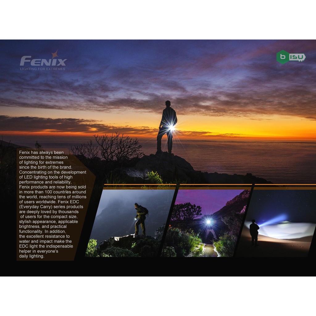 ĐẠI LÝ ĐỘC QUYỀN FENIX - Đèn pin Fenix - E28R - 1500 Lumens