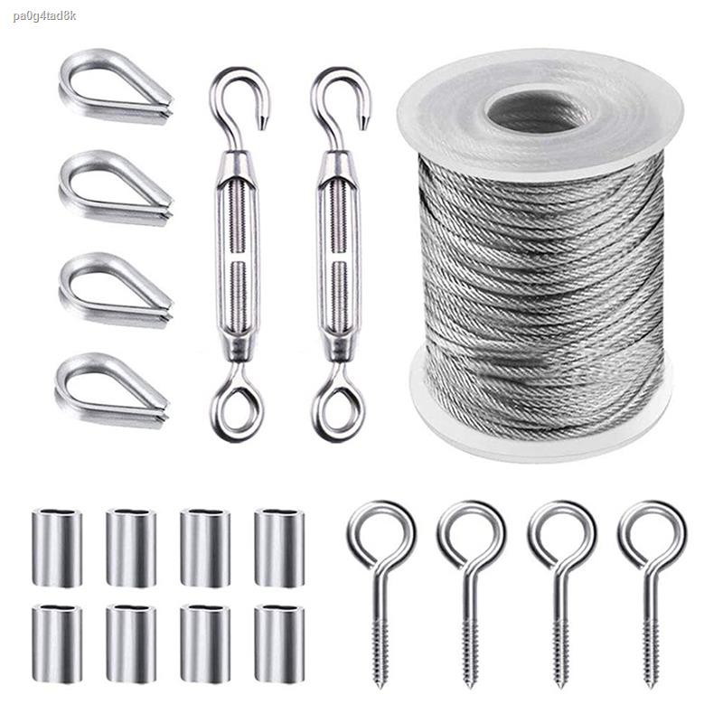 Đường kết nối hàn⊕☇Thỏa thuận lớn 19 cái Dây trong vườn Dây quay tay Dây căng Dây căng Dây mắt Dây cáp Bộ dây cáp Bộ hàn