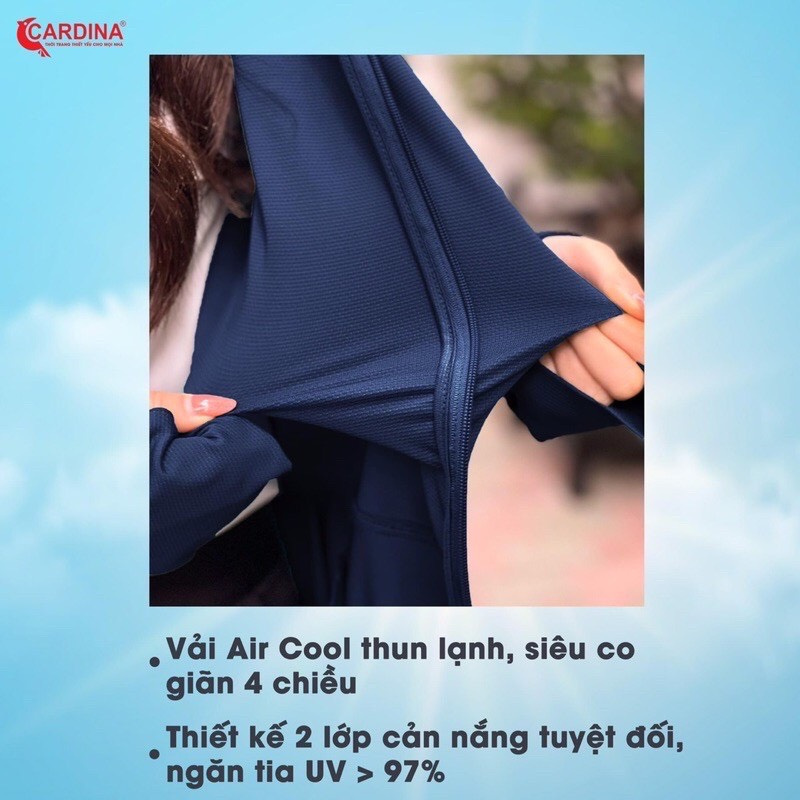 Áo chống nắng toàn thân 2 lớp; Áo khoát dài cản nắng chất vải thơm đẹp fom to; A08 - HERSTORE