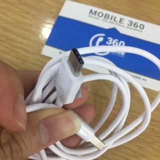 Cáp Type C màu trắng