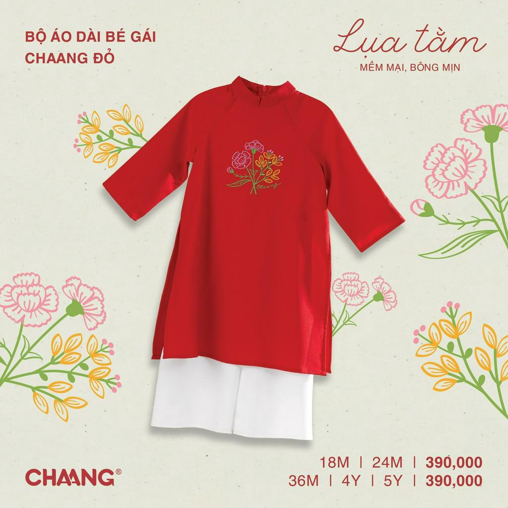 Bộ Áo Dài Bé Gái CHAANG AW22
